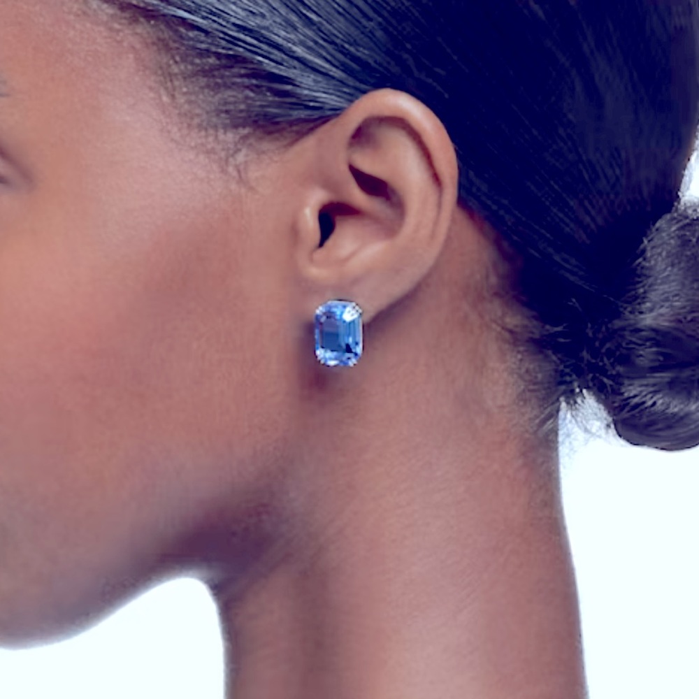 SWAROVSKI crystal pierced earrings